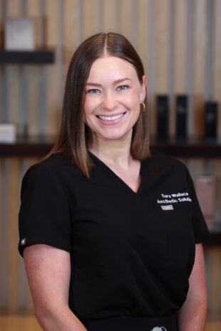 Sara Wallace is an aesthetician specializing in skincare and nutrition at Aesthetic Solutions in Chapel Hill, NC